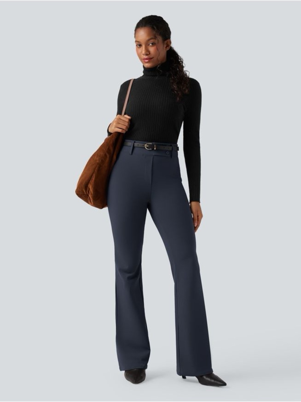 Halara Flex™ DayStretch High Waisted Flare Work Pants with Pockets size xs